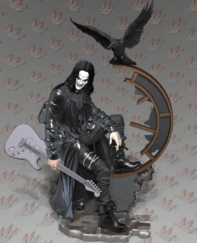 《乌鸦》(THE CROW) 3D打印图纸